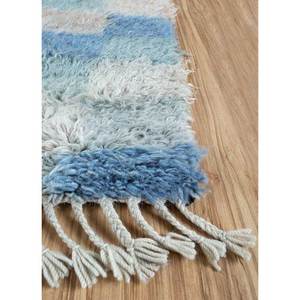 Zuri Multi-Hand Knotted Afghan Wool <b>Rugs</b> Geometric & Abstract <b>Boho</b> Pattern Rectangular Hallway & Living Room Carpet-AKWL-1235 - Product Image 4