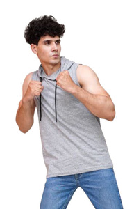 Top écologique tendance de haute qualité Vente entière Sweats à capuche pour hommes T-shirt à capuche en tissu polaire de coton tricoté - Product Image 4