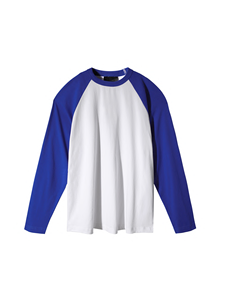 เสื้อยืดแขนยาวสำหรับผู้ชาย230Gsm ผ้าฝ้ายสีเรียบสำหรับสตรีทแวร์โลโก้ตามสั่ง - Product Image 5