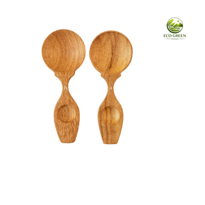 Fish Tail Wooden Spices <b>Small</b> <b>Spoons</b> Red Wooden <b>Spoon</b> With Oil Cover - Product Image 4