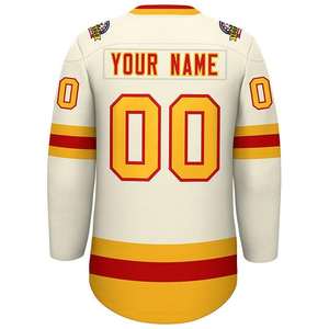 Camiseta de Hockey sobre Hielo Personalizada Unisex para Adultos, 100% Poliéster, Secado Rápido, Transpirable, Absorbe la Humedad, Nuevo Diseño - Product Image 3