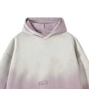 Sudadera con Capucha de Felpa 100% Algodón de Alta Calidad con Logotipo Personalizado, Sudadera Extra Grande de Felpa Francesa con Lavado Ácido, Ropa Gruesa y Térmica - Product Image 2