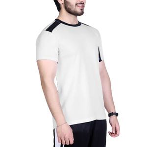 Camiseta Deportiva Ligera de Manga Corta para Hombre, 150 Gsm, Corte Holgado, Secado Rápido, Poliéster/Spandex, Estilo Longline, para Verano - Product Image 1