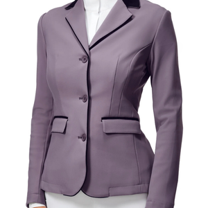 Chaqueta impermeable para montar a caballo para mujer, tela elástica transpirable, ropa de abrigo ecuestre elegante para entrenamiento, chaqueta de competición - Product Image 5