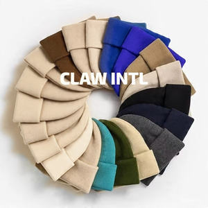 Custom Personalized Solid Colour High Quality Beanie <b>Hat</b> <b>Winter</b> Jacquard Plain Beanie Cap Made in Pakistan Wholesale Beanie <b>Hat</b> - Product Image 3