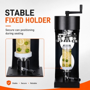 Machine de scellage semi-automatique pour boîtes de conserve pour animaux de compagnie, nouvelle conception Dingjian, pour usage domestique et commercial, 250 ml, 330 ml, 500 ml, 650 ml, machine de scellage <span class=keywords><strong>manuelle</strong></span> pour boîtes de conserve - Product Image 4