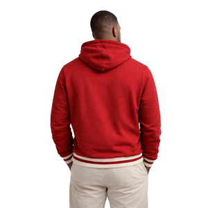Sudadera con Capucha Kappa Alpha Psi Krimson Prep, Insignia Griega, Sudadera de Forro Polar Premium de la Fraternidad Nupe - Product Image 2
