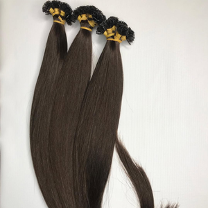 Extensiones de cabello humano vietnamita de punta plana de lujo para mujeres uso profesional en salón textura suave y sedosa suministro de mercado de exportación - Product Image 1