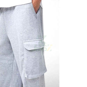 กางเกงวอร์มทรงแบ็กกี้ไซส์ใหญ่พิเศษสำหรับผู้ชายกางเกงลำลองเอวยางยืดแบบปกติซักได้ตามต้องการ - Product Image 3