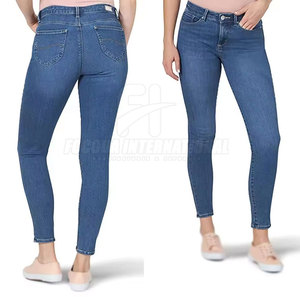 กางเกงยีนส์ผ้าฝ้าย100% ทำจากผ้าคอตตอนสำหรับฤดูใบไม้ร่วงและฤดูหนาว - Product Image 5
