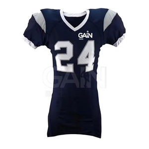Uniforme de Fútbol Americano de Manga Corta, Secado Rápido y Transpirable, 100% Poliéster, Hecho en Pakistán, Ropa Deportiva para Equipos - Product Image 2