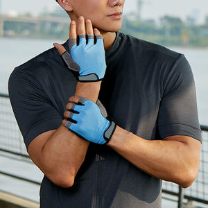 2024 gants de cyclisme personnalisés en usine meilleurs hommes femmes demi-doigt couverture gants de cyclisme en multicolore - Product Image 5