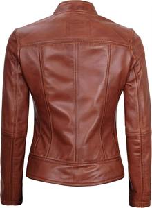 Personalizado de cuero genuino recubierto Formal a prueba de viento impermeable chaquetas de la motocicleta OEM fabricante de alta calidad de ropa de moda de invierno - Product Image 6