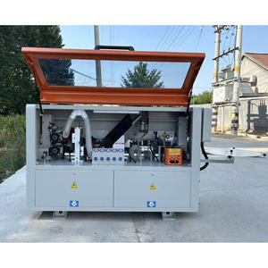 Machine de couverture de bord compacte la <span class=keywords><strong>plus</strong></span> rentable pour sceller un film PVC sur un bord de panneau de <span class=keywords><strong>bois</strong></span> - Product Image 1