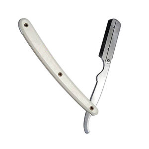 Rasoir droit professionnel à lame unique en acier inoxydable de haute qualité, manche pliable, vente chaude - Product Image 1