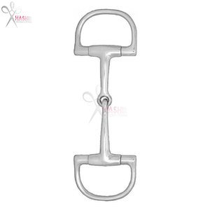 High Quality Stainless Steel Ring Snaffle Bit for Horses-Durable <b>Equestrian</b> Training Riding Bit Customizable Size Color OEM - Product Image 2