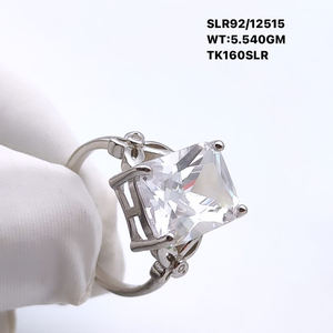 แฮนด์เมดคริสตัลควอตซ์สี่เหลี่ยมผืนผ้า cz 925 แหวนเงินสเตอร์ลิงสีชมพูคริสตัลซิทรินสีประดับเพชรแหวนพลอยสําหรับสุภาพสตรี - Product Image 2