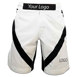 Pantalones cortos MMA completamente personalizados para Artes Marciales disponibles en todos los tamaños y colores, hechos de mezcla duradera de poliéster Spandex OEM - Product Image 3