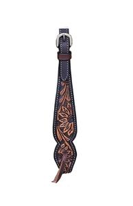 Vente en gros de qualité supérieure nouveau design de cheval équestre en cuir Western Headstall usiné à la main et sculpté pour l'équitation - Product Image 5