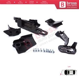 ชุดแท็บยึดซ่อมโครงยึดไฟหน้า BHL563-1 ด้านซ้าย สำหรับ Leon MK4 KL1 KL8 ปี 2020 ขึ้นไป 5FA998225 - Product Image 2
