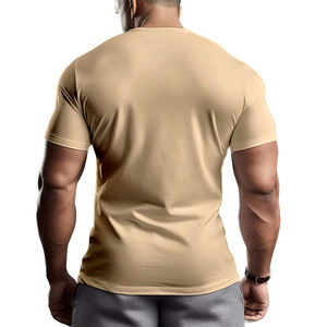 2025 Breathable Ultra Soft Touch Fabric Polyester ringer Half Sleeves Lightweight Activewear Workout Gym Wear t Shirt - Product Image 2