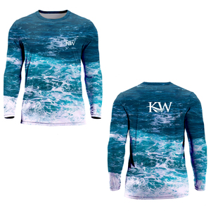 High Quality Performance Fishing Shirts Women Long Sleeve Custom Fishing Shirt Uv protection Quick Dry <b>Spf</b> 50 Fishing Wear Men - Product Image 3