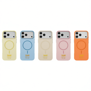 Funda Magnética con Relieve Simple de TPU+PC para Teléfono Móvil A17 Premium - Product Image 1