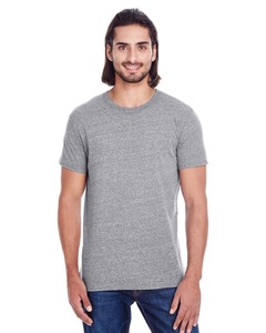T-shirt de sport en trois tissus pour hommes et femmes, unisexe, col ras du cou, manches courtes, 50% coton, 50% polyester, impression numérique - Product Image 5