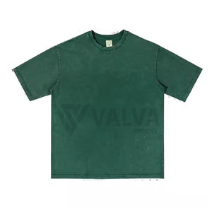 Temporada 2024, lo último en camisetas de gran tamaño de algodón 100% para hombres, transpirable, 280 GSM, soporte, inteligente, informal, antiarrugas, fabricante OEM - Product Image 2