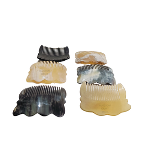 High Grade Horn Comb Best Quality <b>Top</b> Selling Natural Handmade Hair Styling Tool Wholesale Supplier Durable - Product Image 2