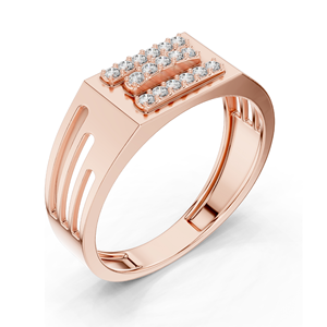 Bague en diamant de laboratoire 0,17 CT pour femme, clarté VVS-VS EF, or 18 carats, 14 carats, 10 carats et argent 925, or rose, or jaune, or blanc - Product Image 4