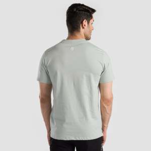 เสื้อยืด Power Move สีมิ้นท์ ทรงปกติ ผลิตจากโพลีเอสเตอร์ 100% ผสมผ้าฝ้าย/ใยไผ่ ดีไซน์เนื้อผ้าเจอร์ซีย์อัดแน่น หนักแน่น - Product Image 2