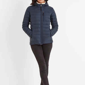 Wholesale Customized 100% Cotton Women's Puffer Jackets Latest Fashion Waterproof Eco-Friendly OEM Service - Product Image 6