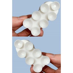 Support de pommeau de douche à ventouse en silicone - Accessoire de salle de bain - Product Image 4