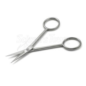 Ciseaux à cuticules résistants à la rouille avec logo personnalisé et construction pointue en acier inoxydable - Product Image 3