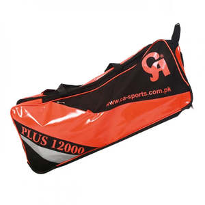 Sac de cricket CA Plus 12000 avec roulettes noir/orange - Solution de rangement pour équipement - Product Image 2