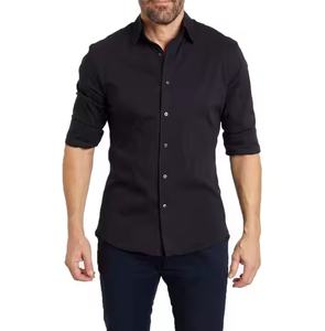 Camisa Oxford de moda para Hombre | Colección de primavera Camisa casual transpirable/Ropa a granel - Product Image 1