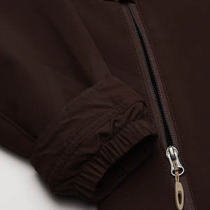 Chaqueta Softshell de alta calidad para hombre, cortavientos impermeable con Logo, lana cálida, diseño largo, chaqueta Softshell informal para lluvia, OEM barato - Product Image 3