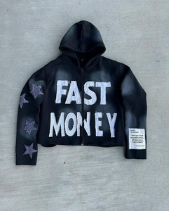 เสื้อมีฮู้ดผ้าคอตตอน | เสื้อสวมหัวสไตล์สตรีทโอเวอร์ไซส์แบบกำหนดเองผู้จำหน่ายสเวตเชิ้ตแฟชั่น - Product Image 4