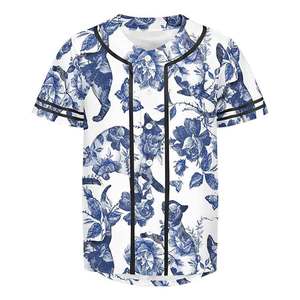 Maillot et pantalon de baseball pour hommes conception personnalisée ensemble d'uniformes d'équipe nouveau style uniforme de baseball confortable - Product Image 1