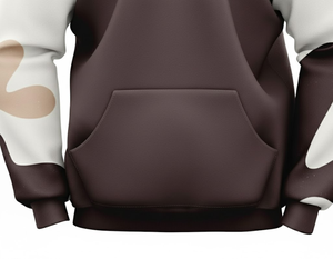 Sweat à capuche surdimensionné pour homme en mélange polyester/coton, logo personnalisé, pull épais de qualité supérieure, imperméable, respirant, hiver - Product Image 4