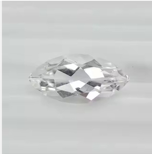 พลอยเทียมสีขาวธรรมชาติเจียระไนแบบ12X24mm ได้รับการรับรองจากบุษราคัม IGI - Product Image 2