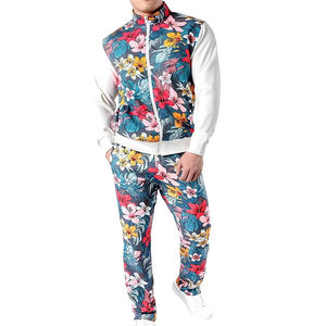 Conjunto Deportivo de Invierno para Hombre, Tendencia Superior, Color Sólido, Sublimado, Ropa Casual, 100% Algodón, Transpirable - Product Image 5