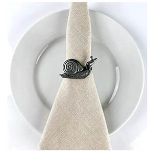 Servilletero de Metal de Lujo personalizado en forma de animal artesanía servilletero anillo para Boda Fiesta Restaurantes Usado - Product Image 1
