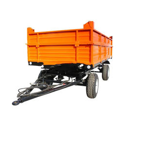 Remorque agricole de frein hydraulique d'occasion de vente chaude durable utilisant divers tracteur de remorque agricole remorque agricole - Product Image 2