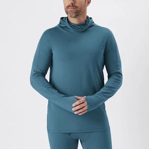 Sudadera con Capucha para Hombre, para Entrenamiento en Invierno, 100% Algodón, Personalizada, Talla Grande, 2 Piezas, OEM - Product Image 2