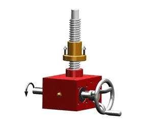 SWL Series Worm Gear Lift 1000mm Stroke Worm Screw Jack for Construction Machinery Industry for sale