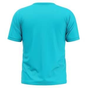 Logotipo personalizado al por mayor en blanco de manga corta Camiseta transpirable que absorbe la humedad camisas para hombres deportes Jogging Fitness desgaste - Product Image 2