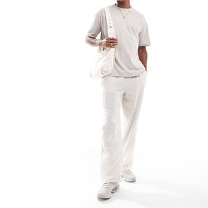 T-shirts grande taille personnalisés brodés, t-shirts vierges pour hommes 100% coton, t-shirt surdimensionné, jersey, t-shirt lourd, t-shirt ample surdimensionné - Product Image 4