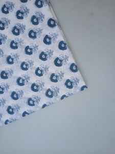 Tissu imprimé floral indien fait à la main en coton Voile pour femmes robes d'été Robes chemises - Product Image 3